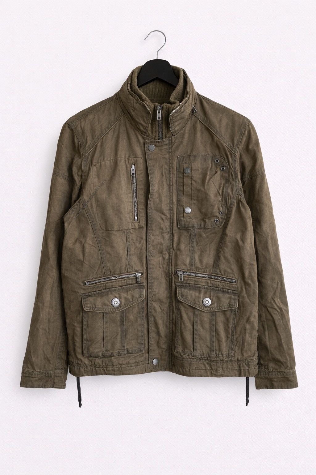 Japanese Brand Roushatte Authentic Shell Garments Brown Utility Jacket Size US M / EU 48-50 / 2 - 1 Thumbnail