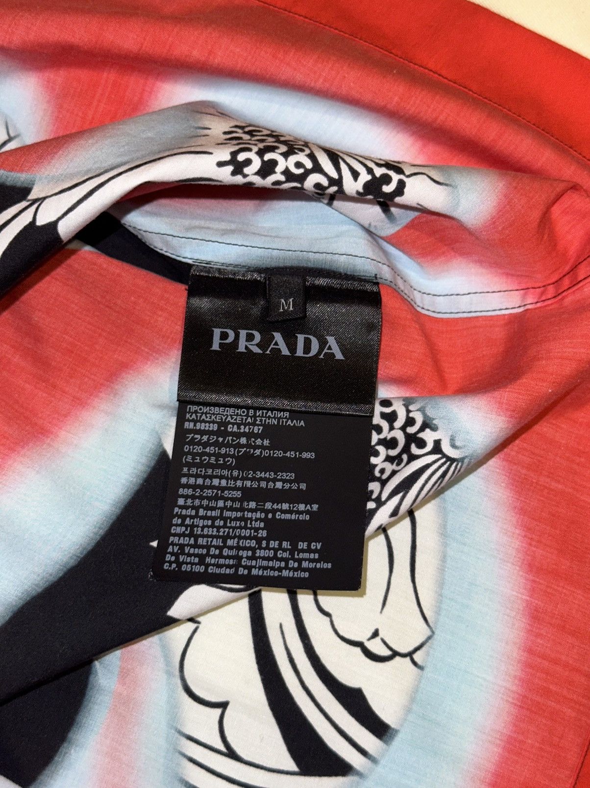 Prada Prada Dahlia Button Shirt Size US M / EU 48-50 / 2 - 6 Thumbnail