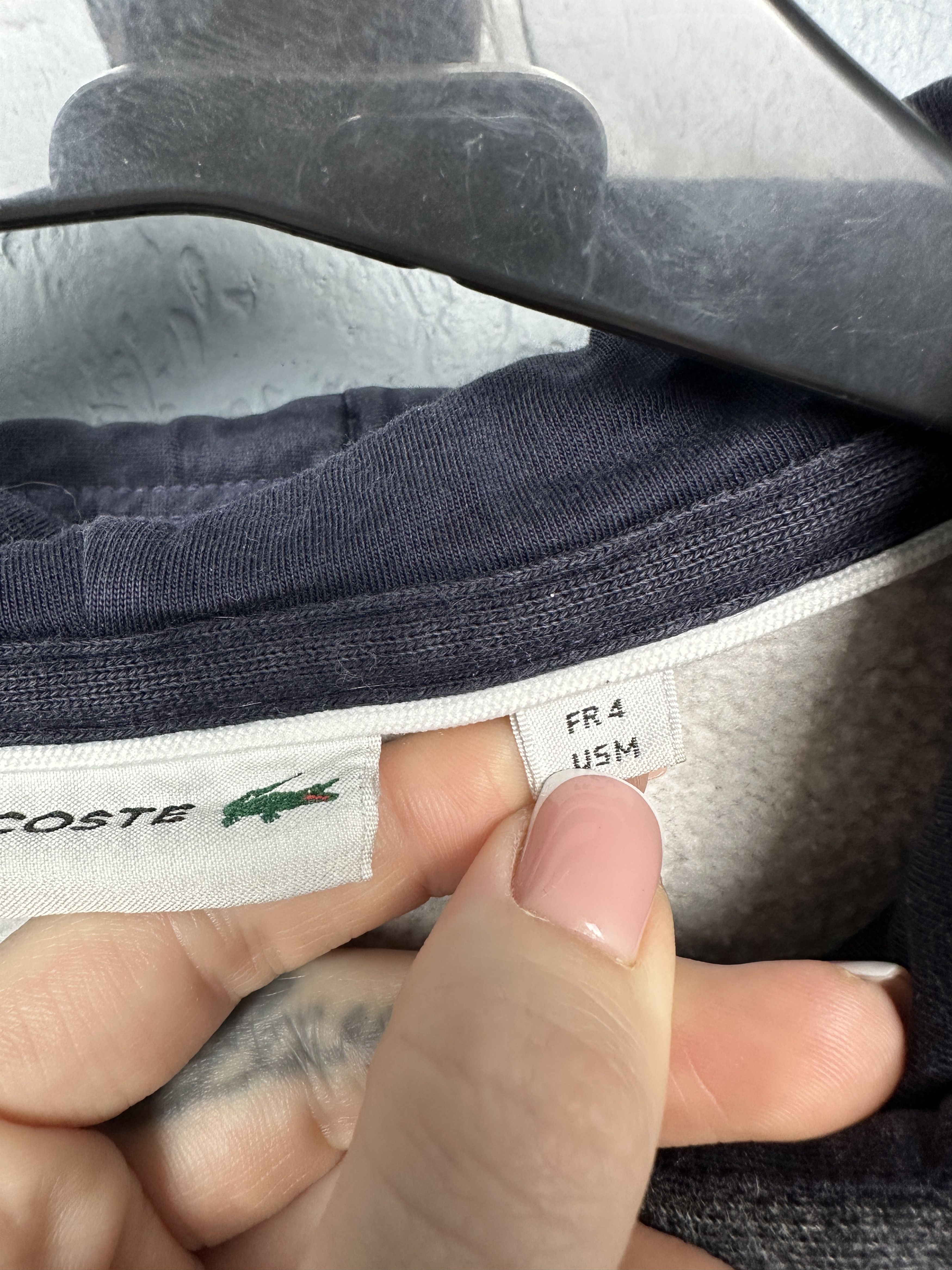 Lacoste Mens Zip Hoodie