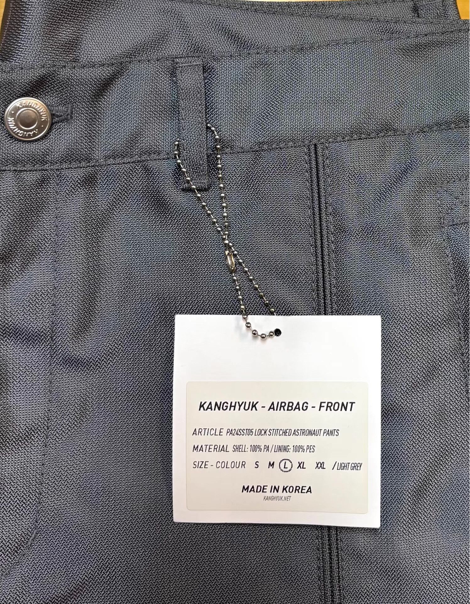 KANGHYUK Kanghyuk Men's Biker Cargo Pants Ｑ21 Size US 36 / EU 52 - 3 Thumbnail