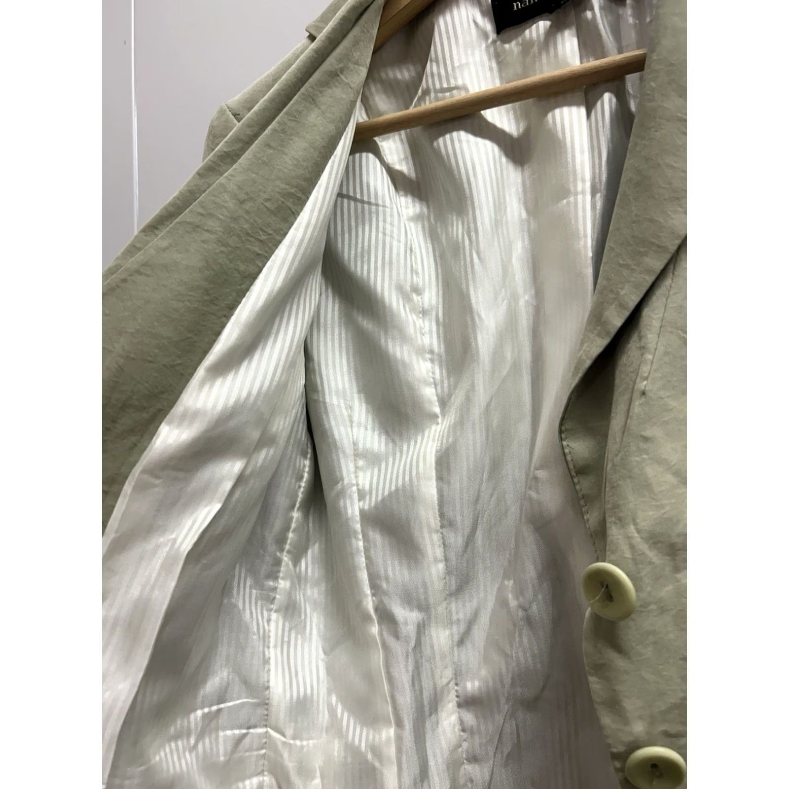 Nanette Lepore VINTAGE Women’s Nanette Lepore Mint Light Green Business Jacket Made In USA Size 2 Size XS / US 0-2 / IT 36-38 - 6 Thumbnail
