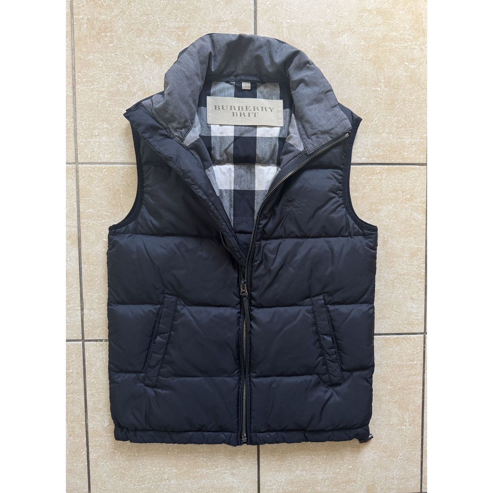 Burberry Burberry Brit Puffer Vest Size US S / EU 44-46 / 1 - 1 Thumbnail