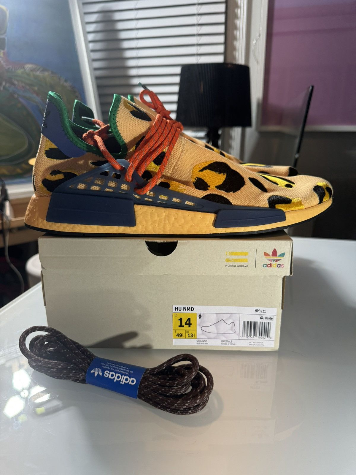 Adidas × Pharrell HU NMD PHARRELL WILLIAMS SZ 14? | Grailed