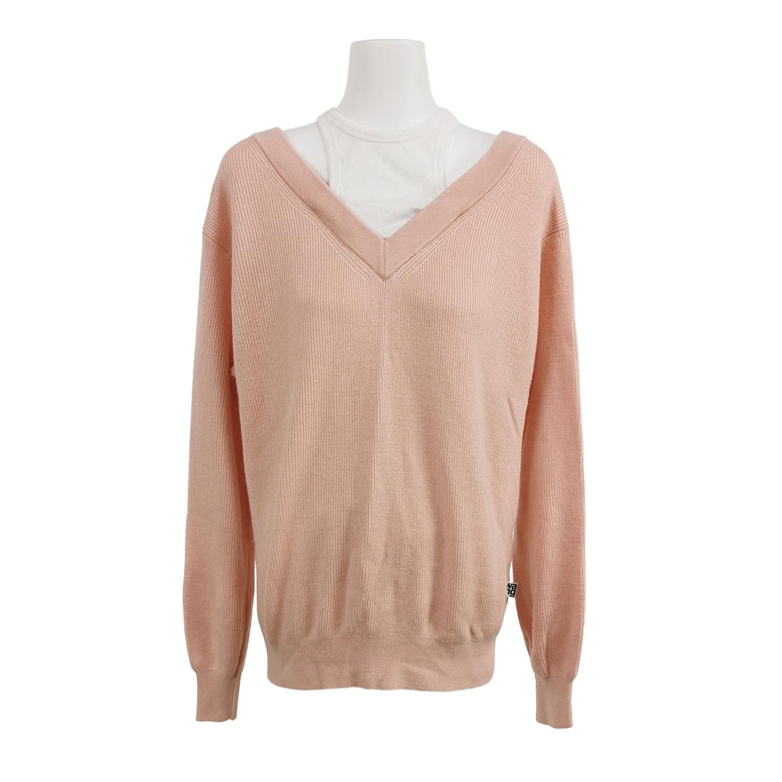 Alexander Wang Alexander Wang Bi-Layer Knit Sweater Size S Size S / US 4 / IT 40 - 1 Thumbnail