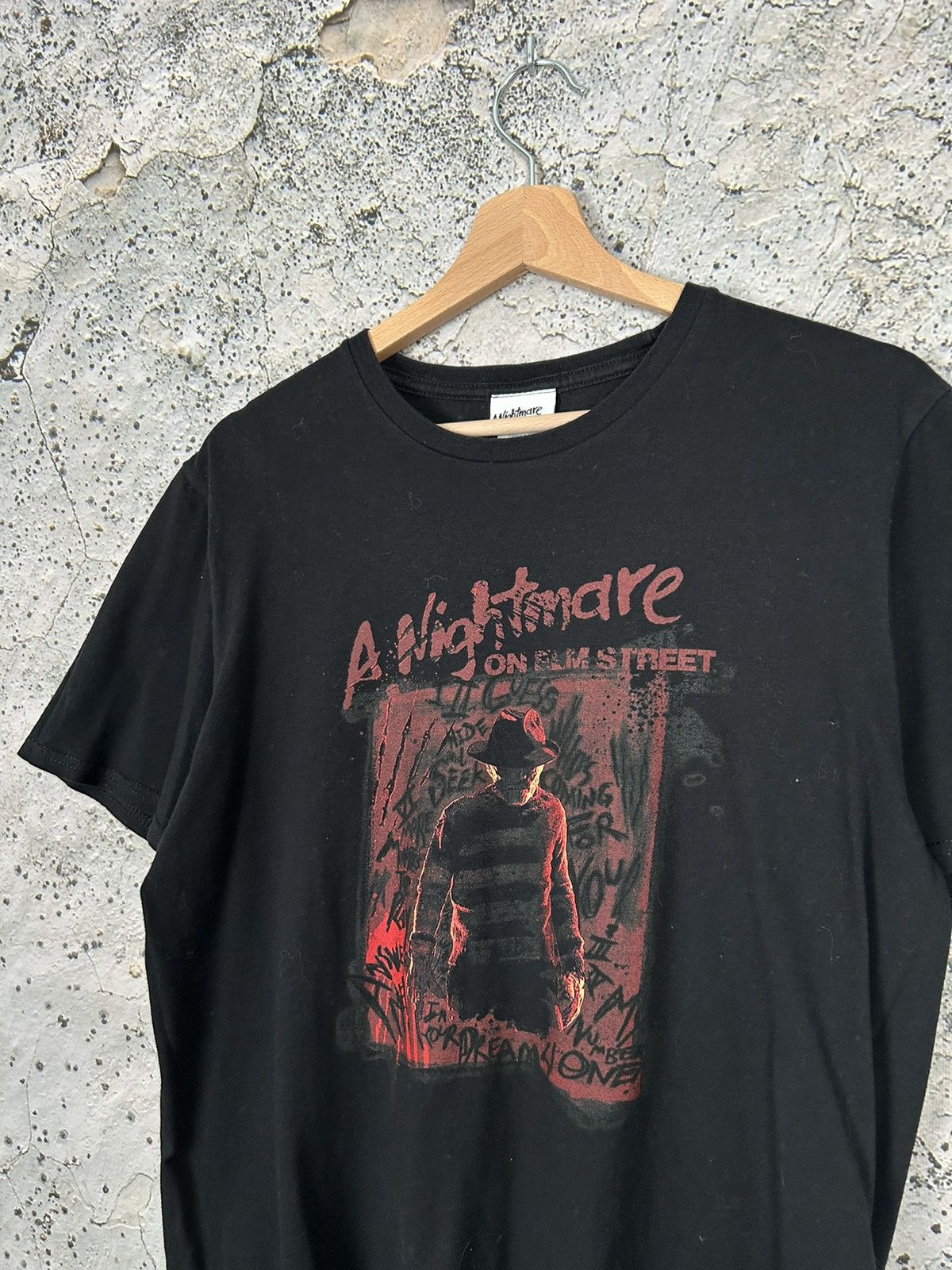 Vintage A Nightmare on Elm Street Movie Graphic Tee Vintage Hype Size US M / EU 48-50 / 2 - 2 Thumbnail