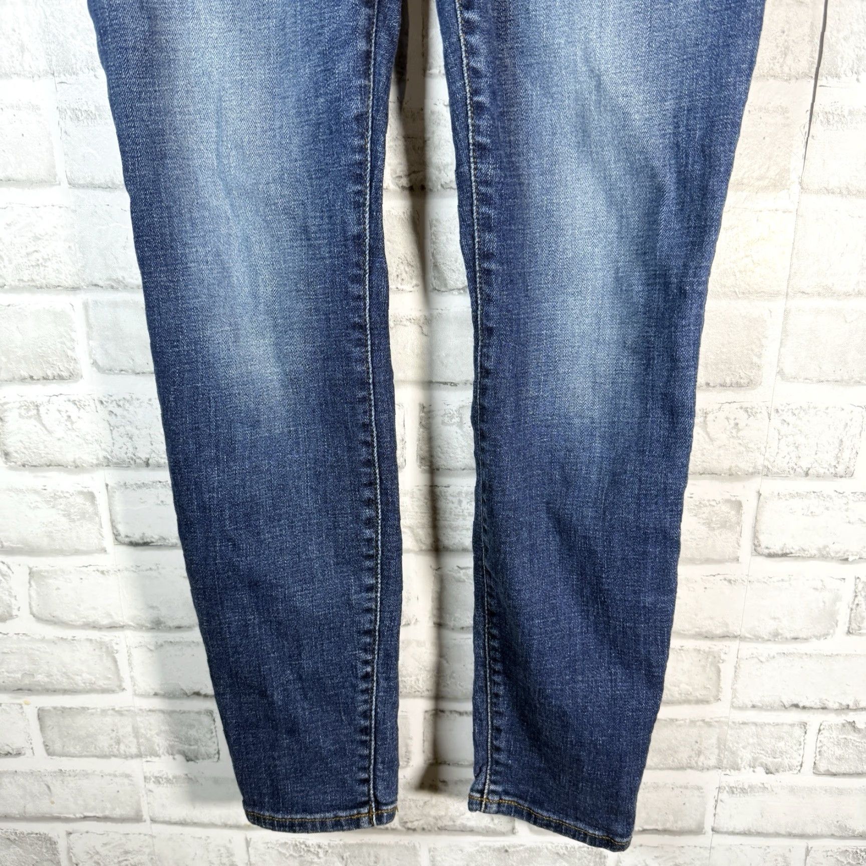 Lucky Brand Lucky Brand Jeans Skinny Blue Cotton Low Rise Womens 6 28 in Inseam Ladies Size 28" / US 6 / IT 42 - 3 Thumbnail