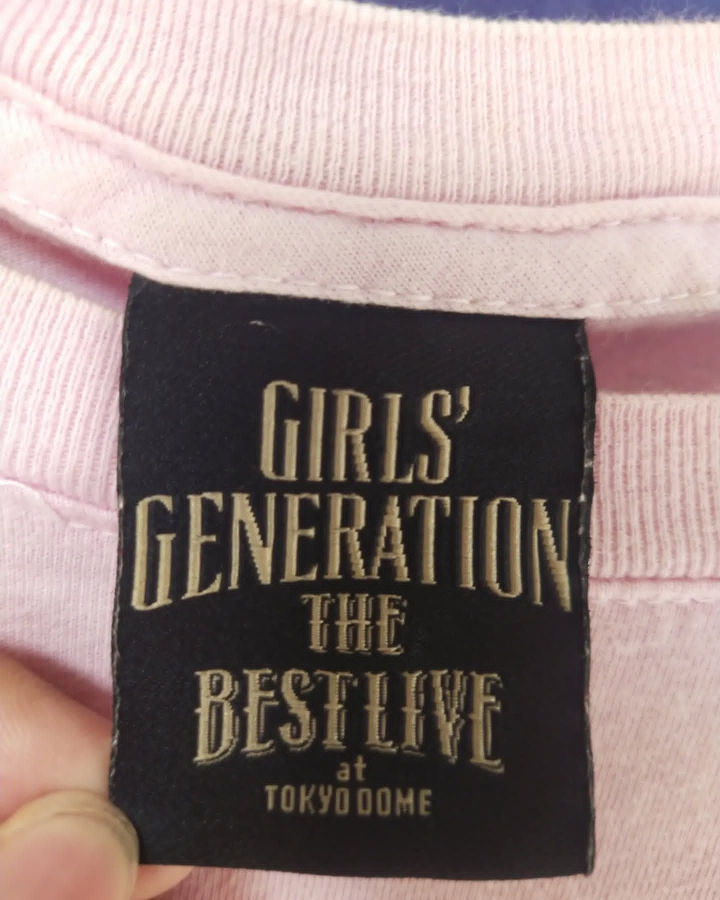 Band Tees SNSD Girls Generation Live at Tokyo Dome Girlband Tee Size US S / EU 44-46 / 1 - 4 Thumbnail