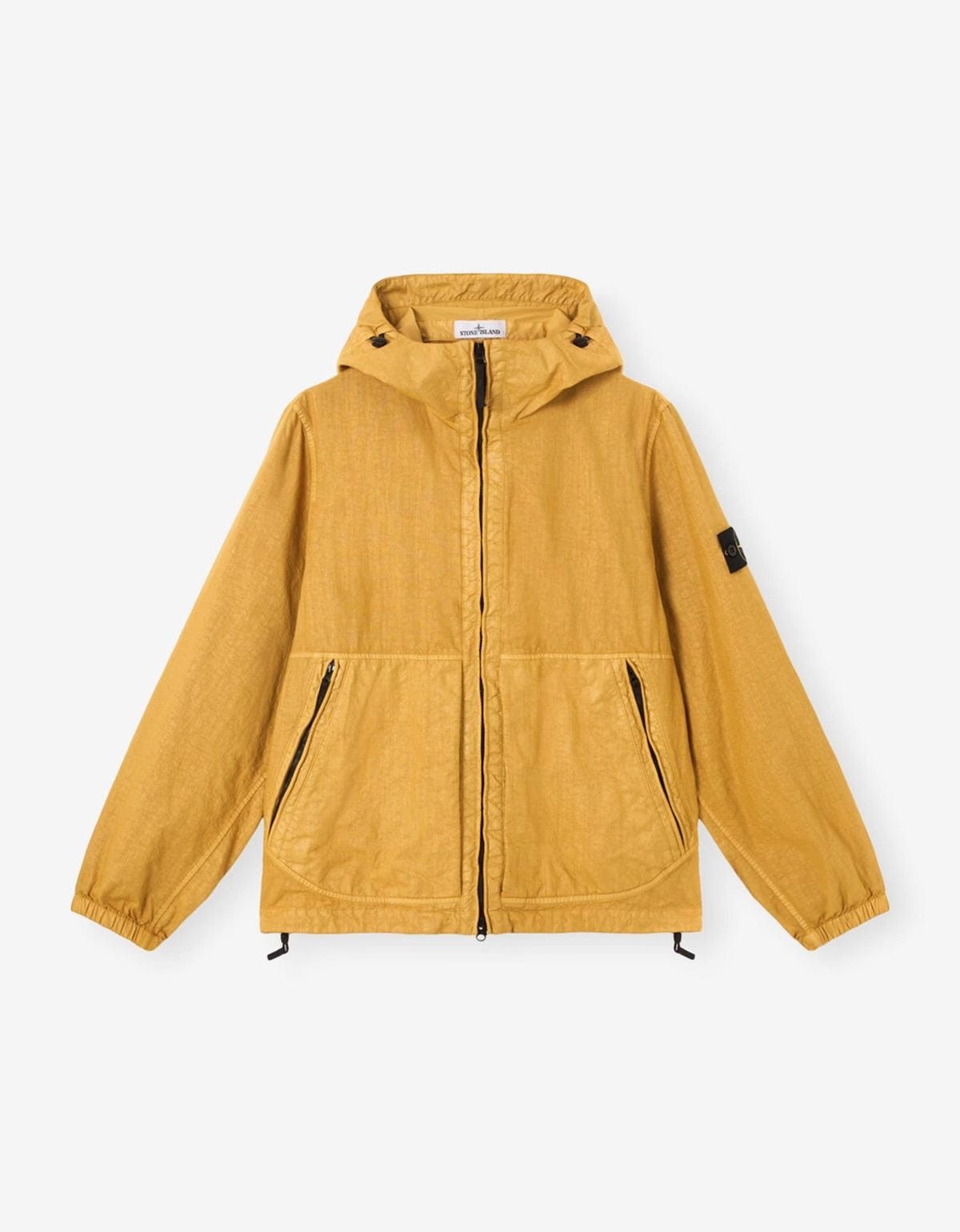 Stone Island Stone Island Yellow Nylon Panama-TC Jacket Size US L / EU 52-54 / 3 - 1 Thumbnail