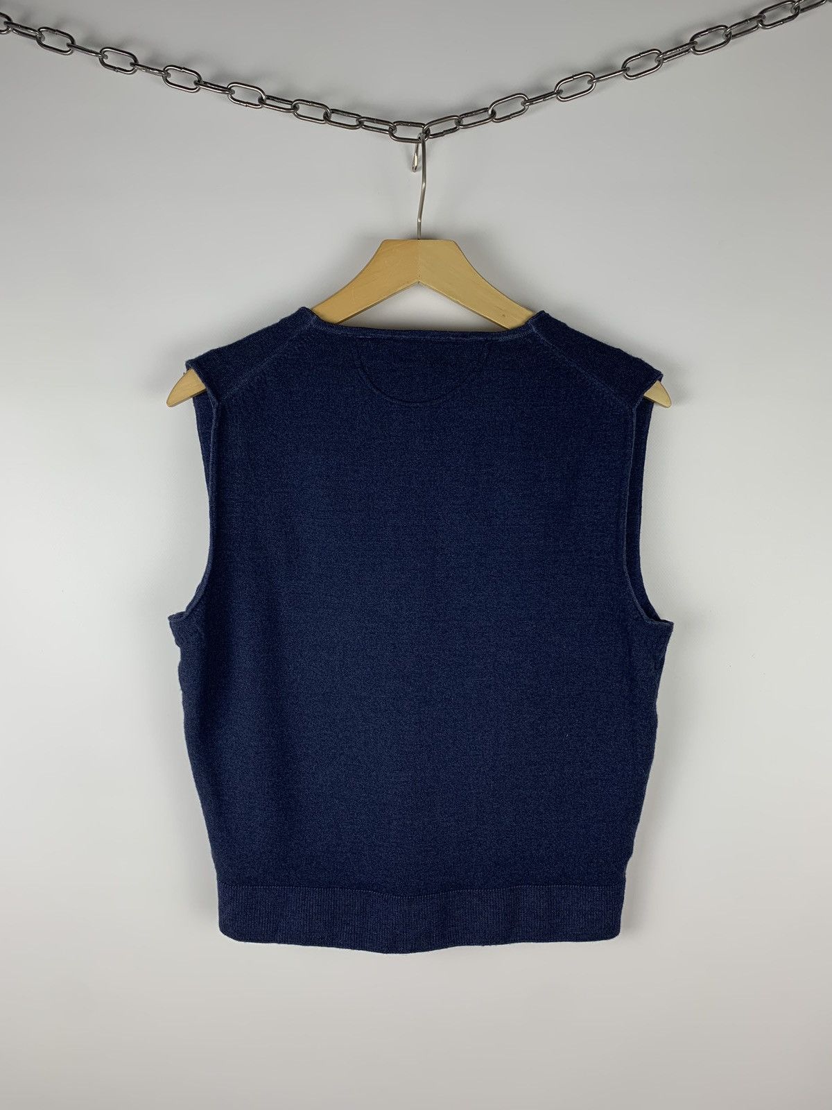 Designer Tom Rusborg of Copenhagen Merino Wool Vest Sweater Gilet Size US L / EU 52-54 / 3 - 7 Thumbnail