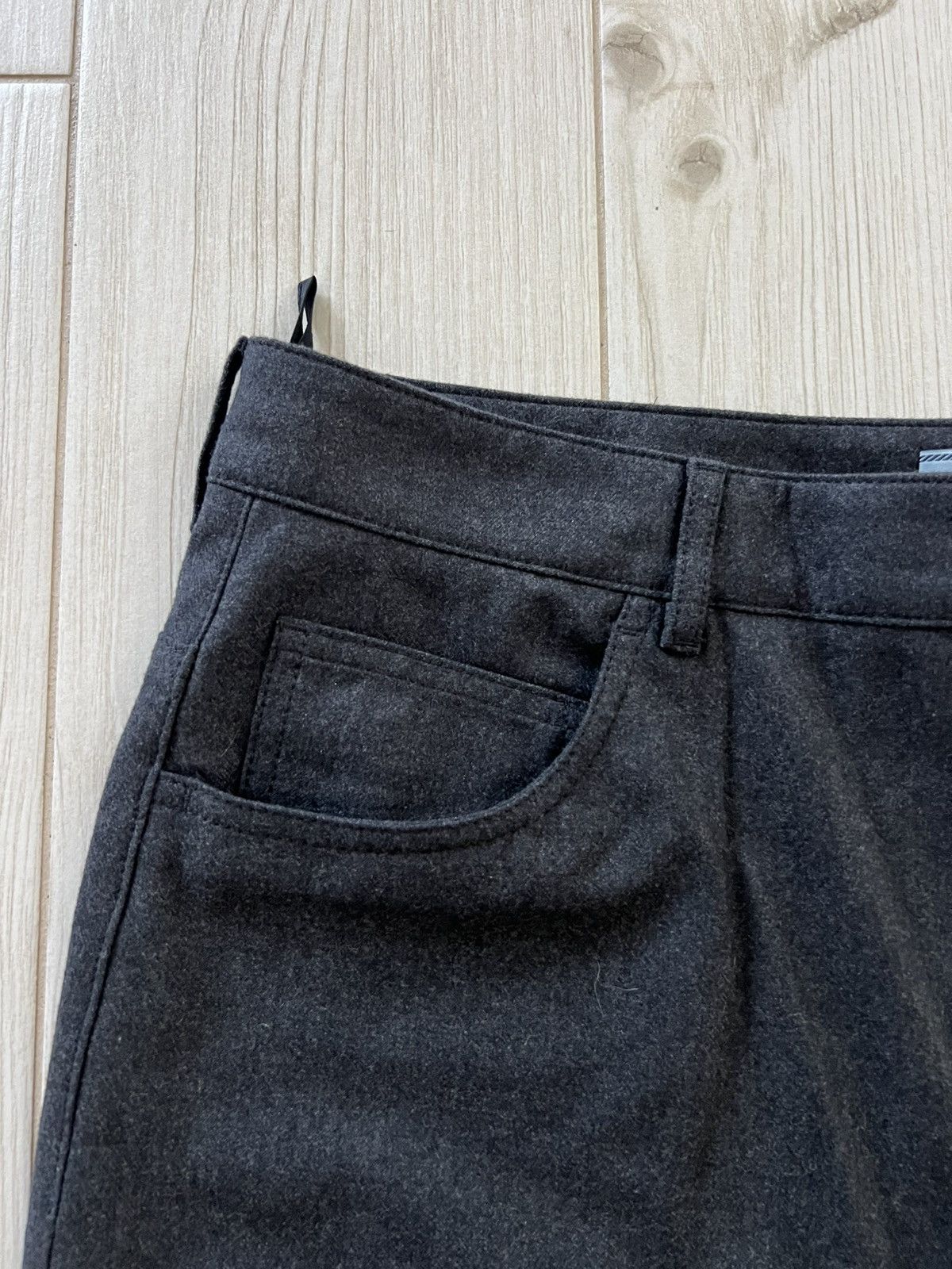 Prada Prada Wool Trousers Dark Grey Men’s Casual Pants 32 Size Size US 32 / EU 48 - 14 Thumbnail