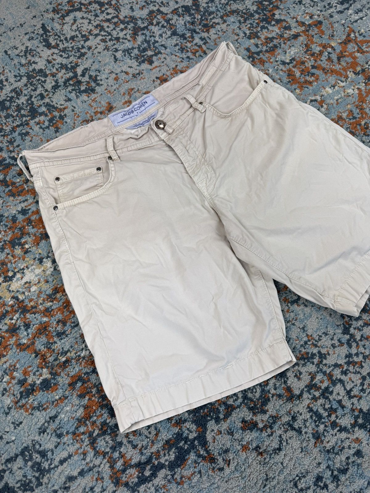 Jacob Cohen Jacob Cohen chinos shorts basic essential designer grisch Size US 36 / EU 52 - 4 Thumbnail