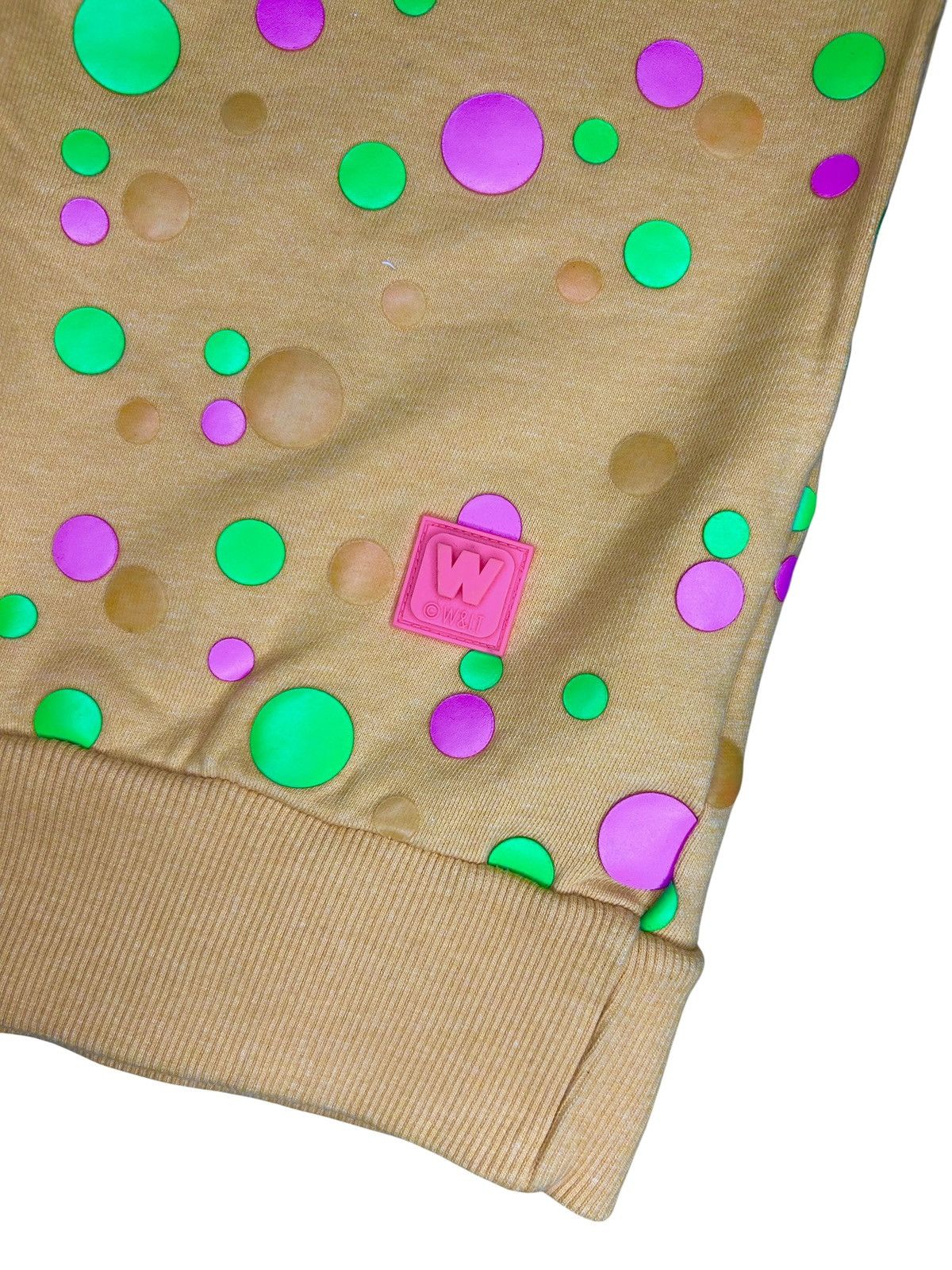 W&LT 90s Polka Dot Square Sweatshirt Size L / US 10 / IT 46 - 5 Thumbnail