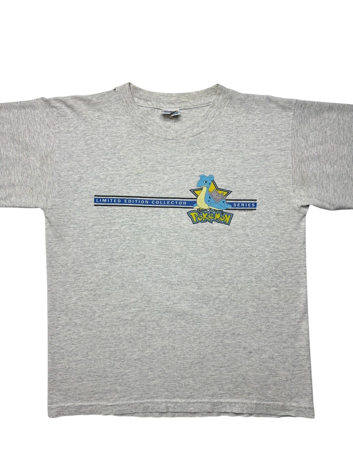 Pokemon Vintage 1999 Pokemon Lapras Tee Shirt Size US S / EU 44-46 / 1 - 7 Thumbnail