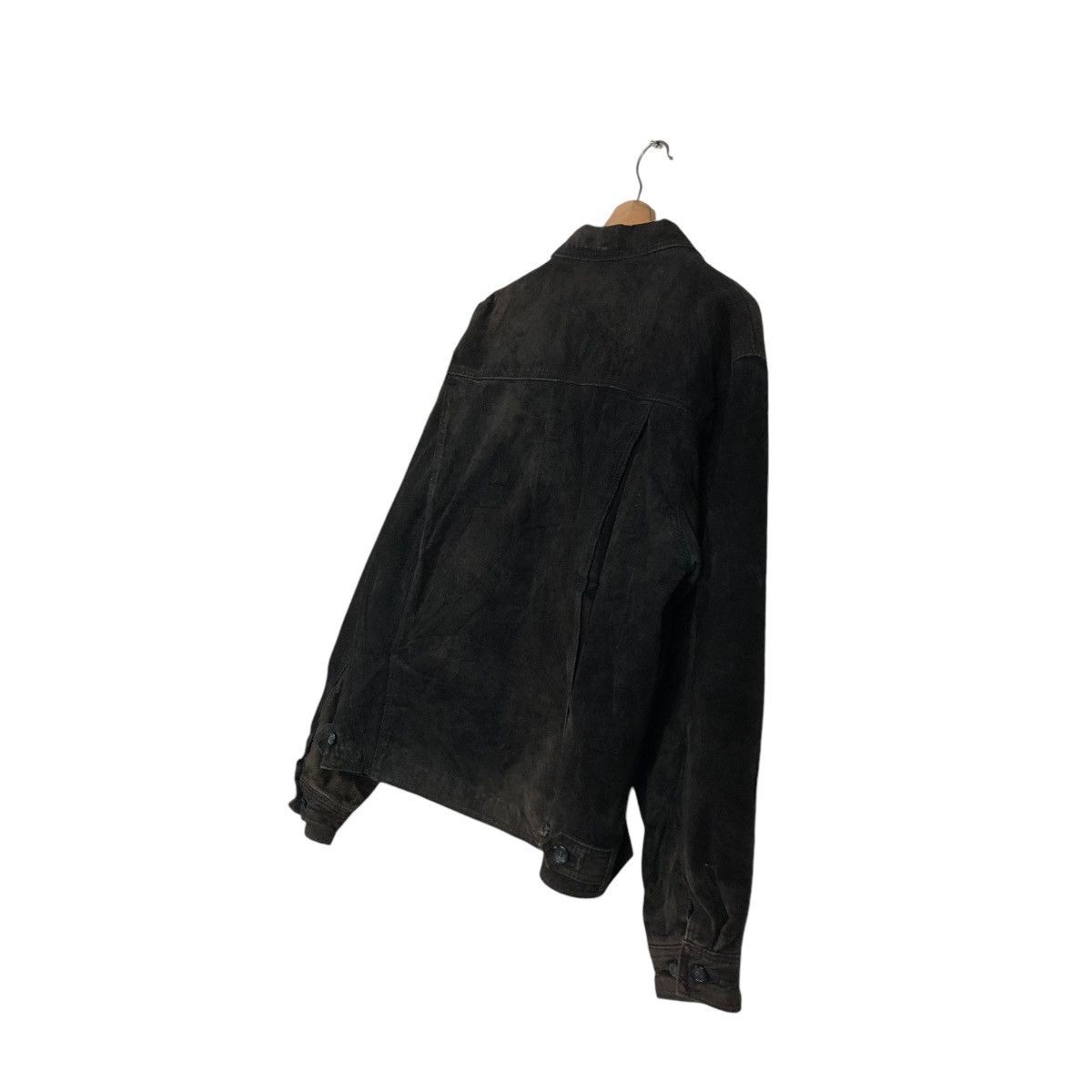Japanese Brand 🔥VINTAGE GENUINE LEATHER JACKET XENON MEN ISSEY MIYAKE Size US L / EU 52-54 / 3 - 12 Thumbnail