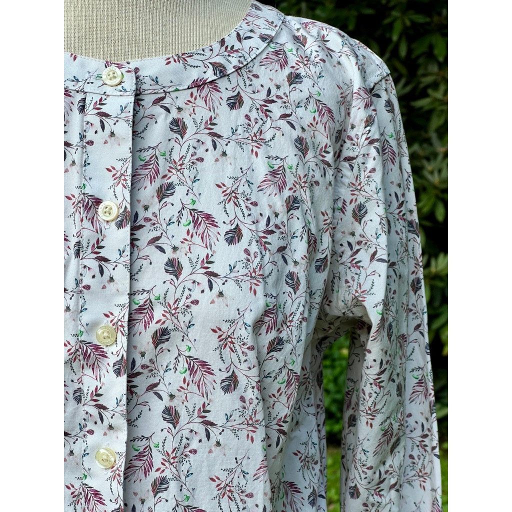 Duluth Trading Company Women Duluth S No Gap Button Front 3/4 Sleeve Tunic Size S / US 4 / IT 40 - 2 Thumbnail