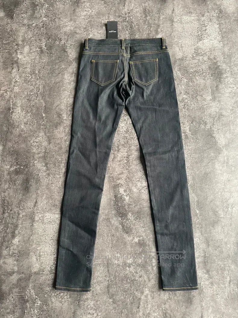 Saint Laurent Paris Saint Laurent Paris Raw denim jeans Size US 28 / EU 44 - 2 Thumbnail