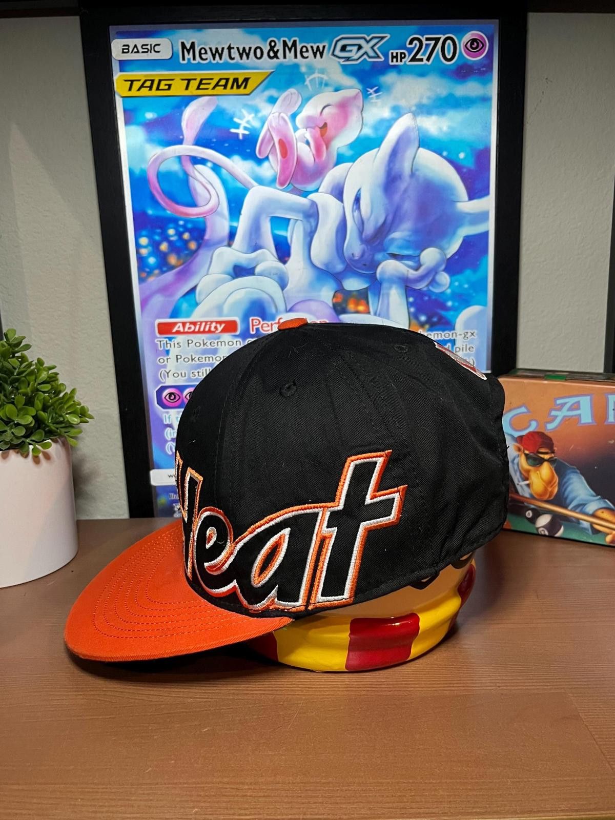 NBA Miami Heat NBA Snapback Hat Size ONE SIZE - 4 Thumbnail