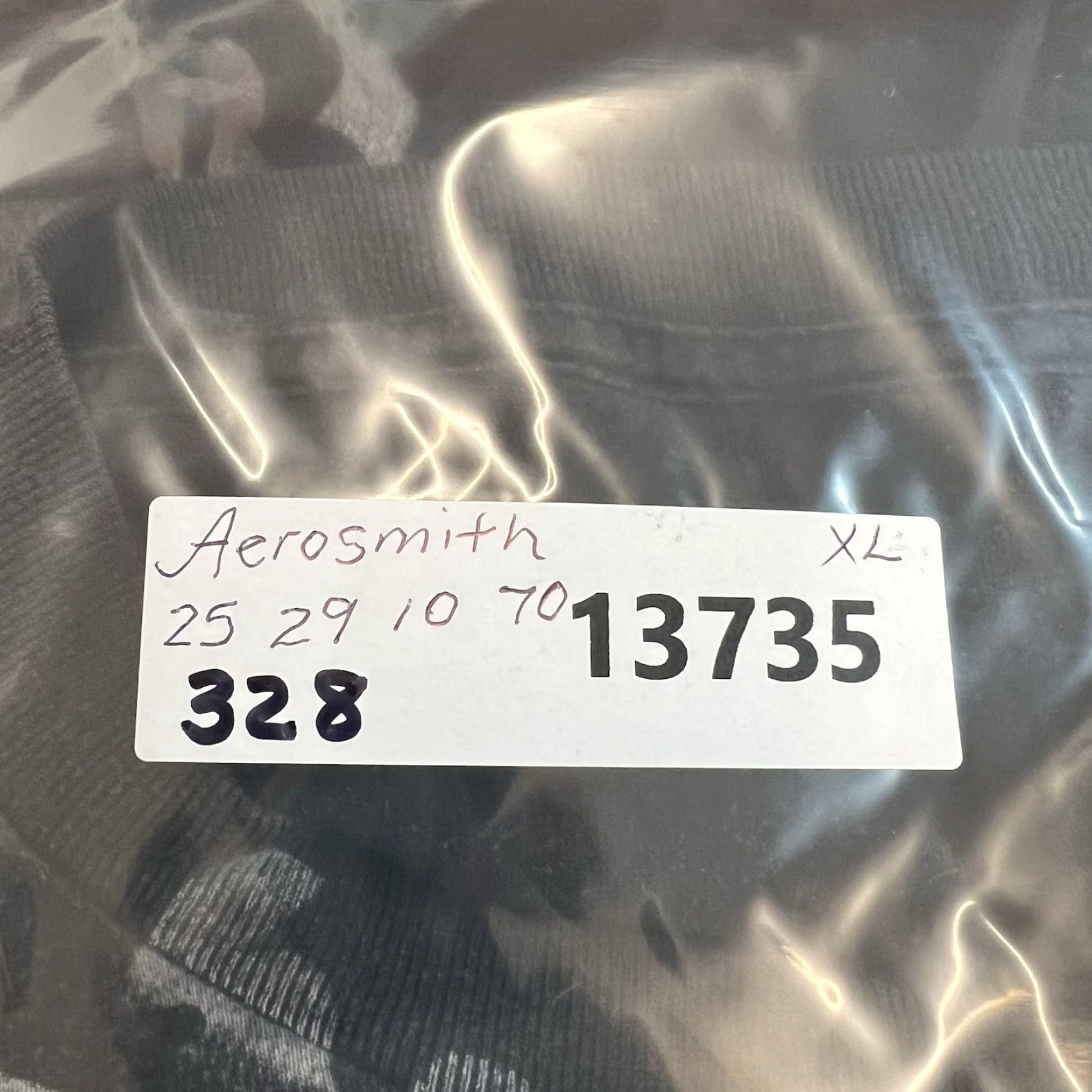 Aerosmith Aerosmith 2009 World Tour Concert T-Shirt Mens XL Black Graphic Print Rock Music Size US XL / EU 56 / 4 - 7 Thumbnail
