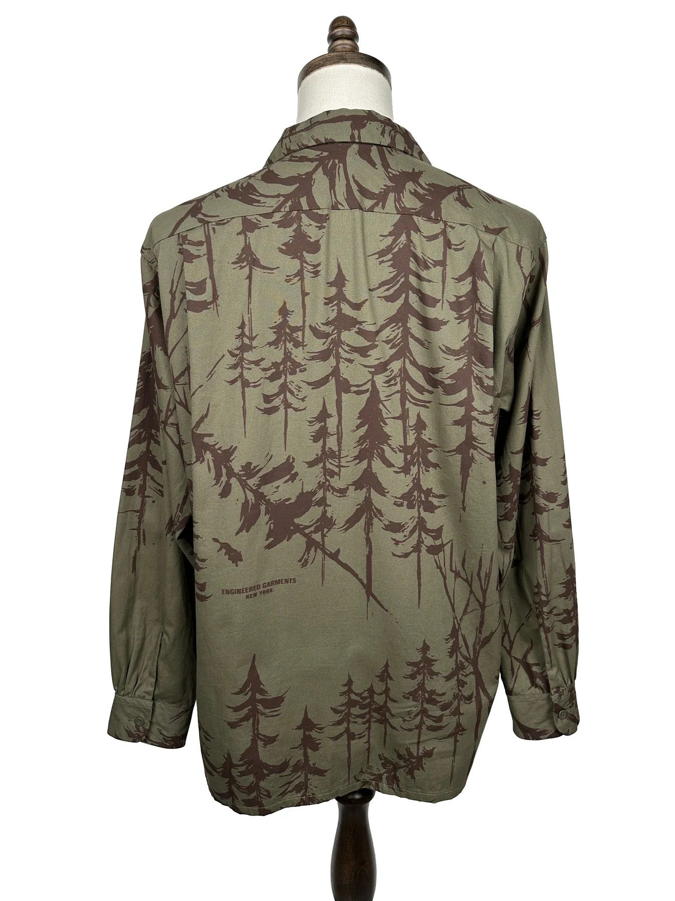 Engineered Garments FW24 Classic Shirt - Forest Print French Twill Size US S / EU 44-46 / 1 - 2 Thumbnail