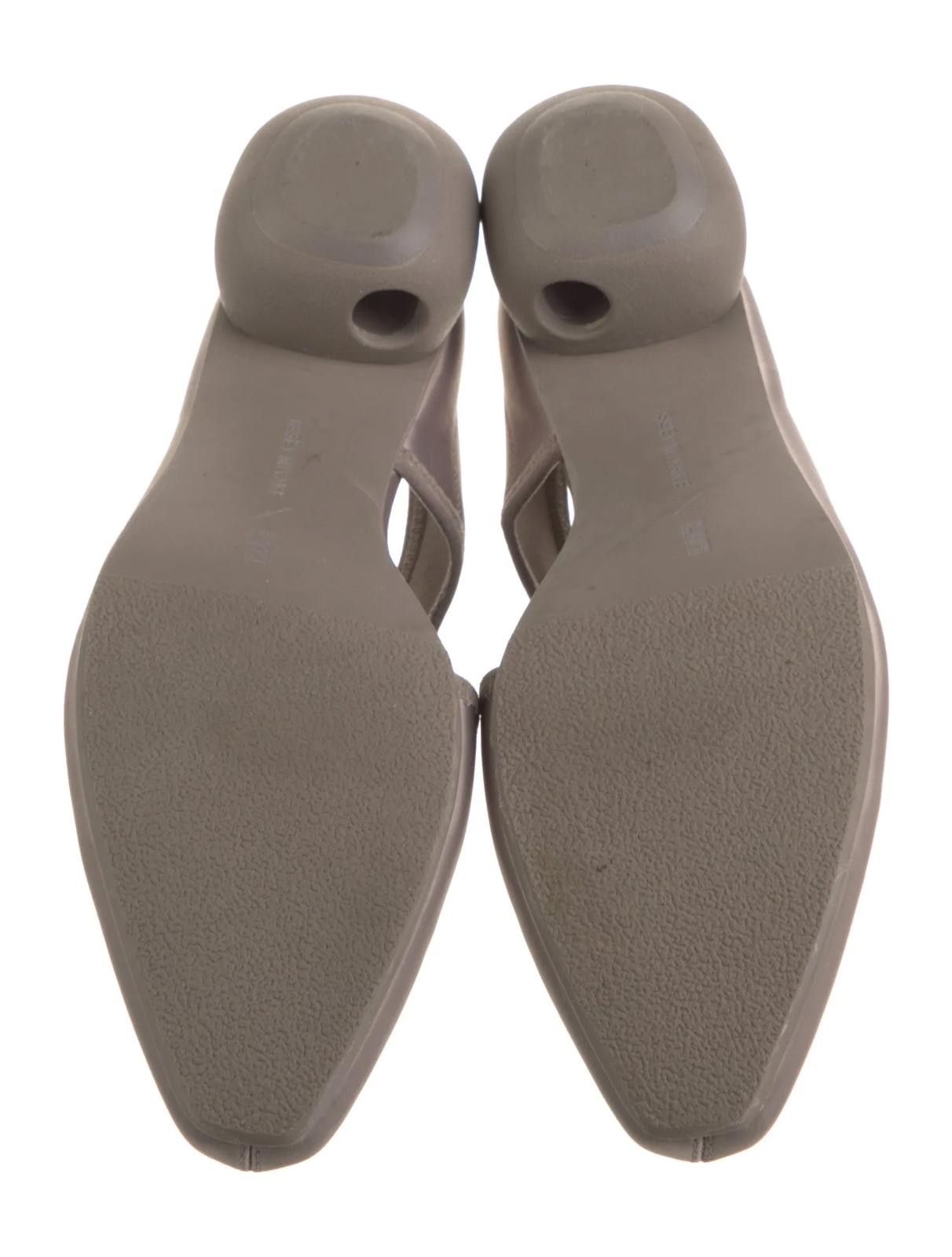 Issey Miyake Issey Miyake Taupe Pumps w/Block Heel Sz 8.5 Retail $599 Size US 8.5 / IT 38.5 - 5 Thumbnail