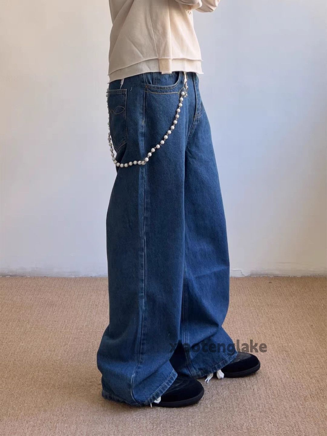 Jean xtl supreme offwhite style skate hiphop y2k baggy jeans Size US 28 / EU 44 - 1 Thumbnail