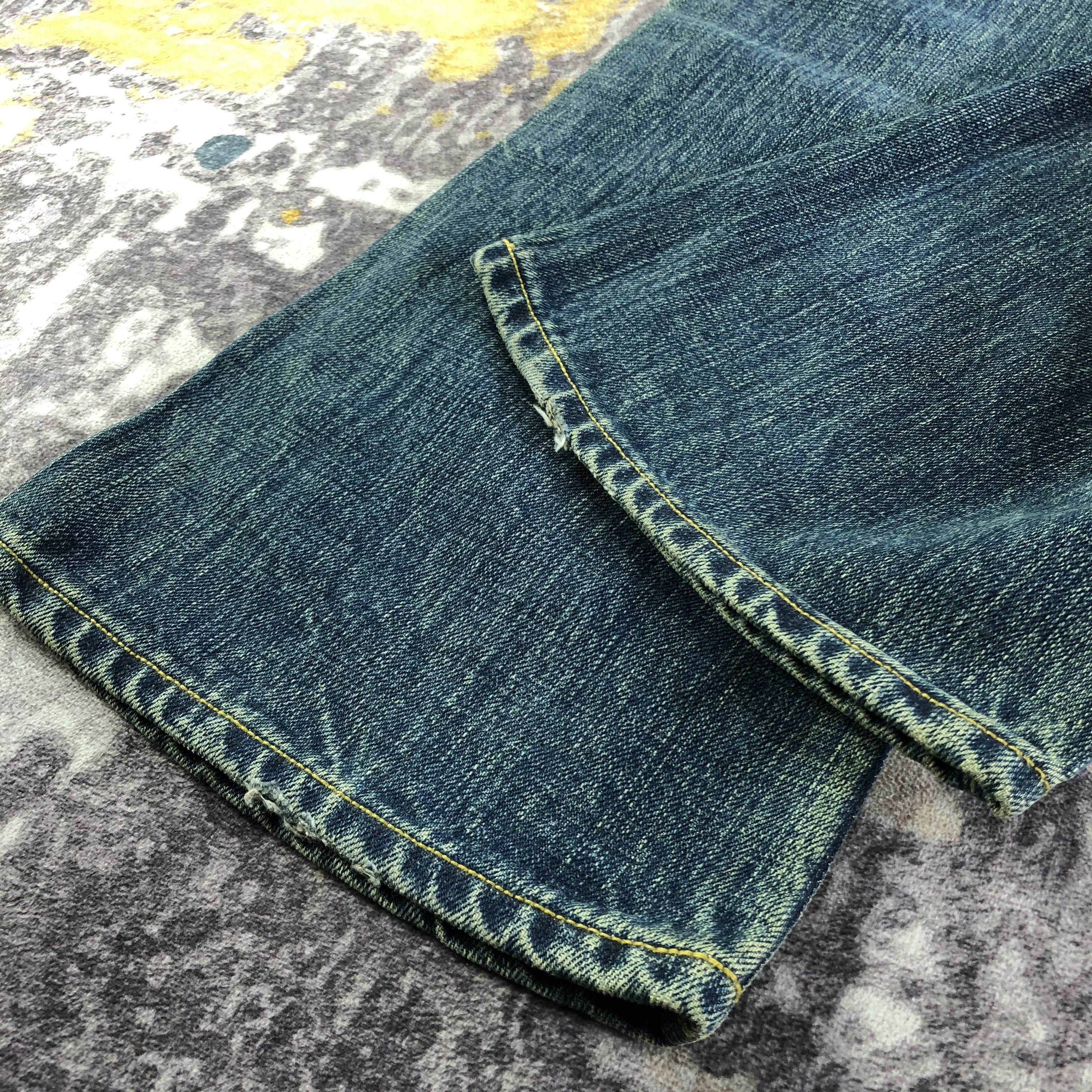 Justin Vintage Redline Justin Jeans-JM3547 Size US 32 / EU 48 - 4 Thumbnail