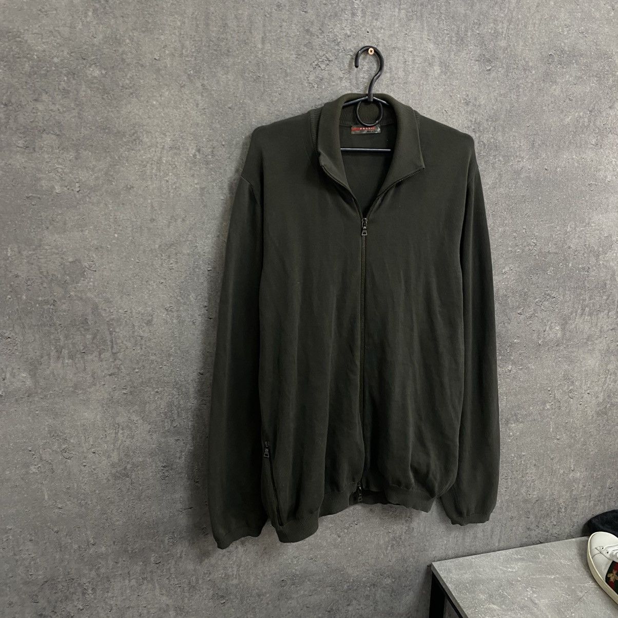 Prada Vintage Prada Full Zip Hoodie Size US L / EU 52-54 / 3 - 3 Thumbnail