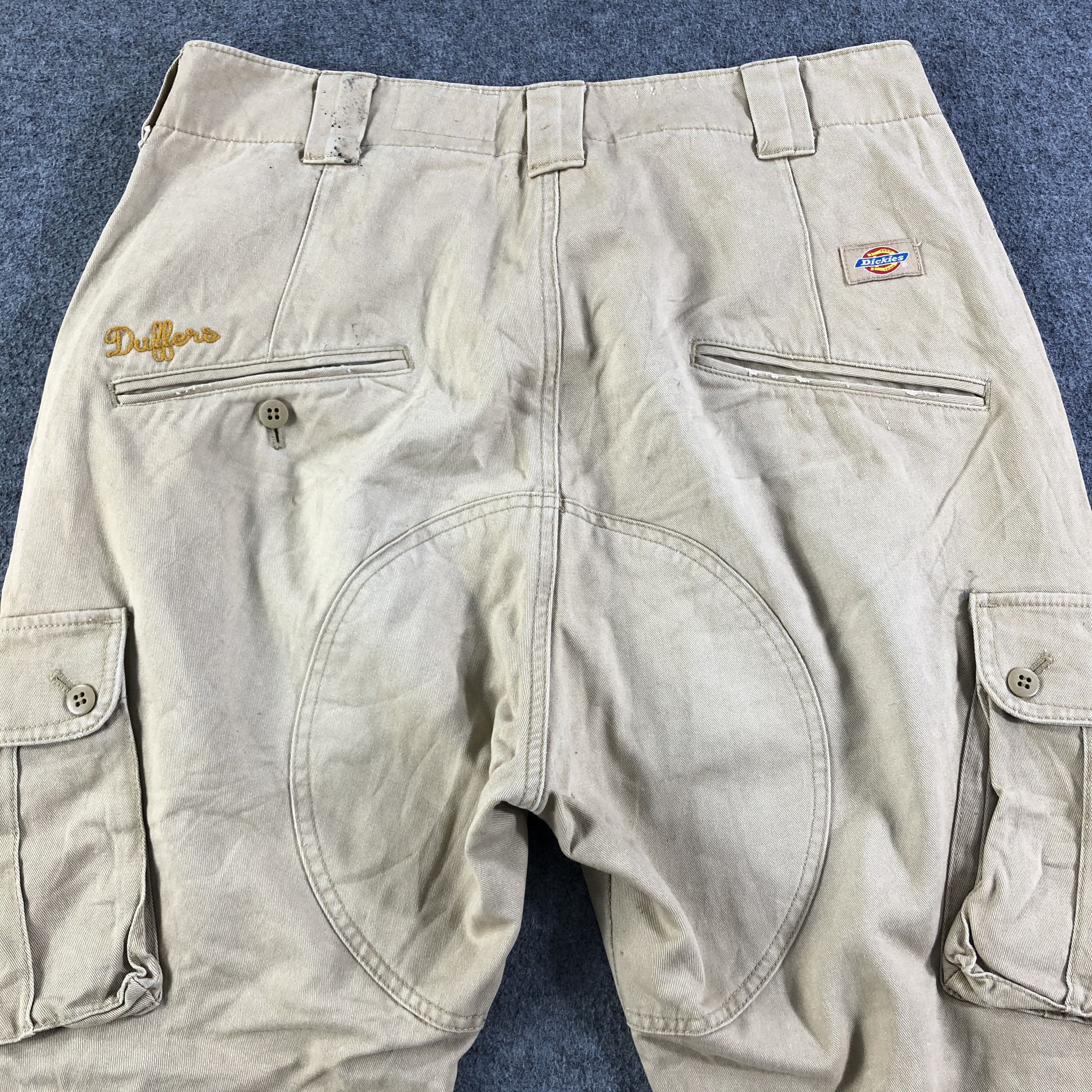 Dickies × Japanese Brand × Vintage Dickies Cargo Pants Crotch Trouser -J2712 Size US 34 / EU 50 - 4 Thumbnail