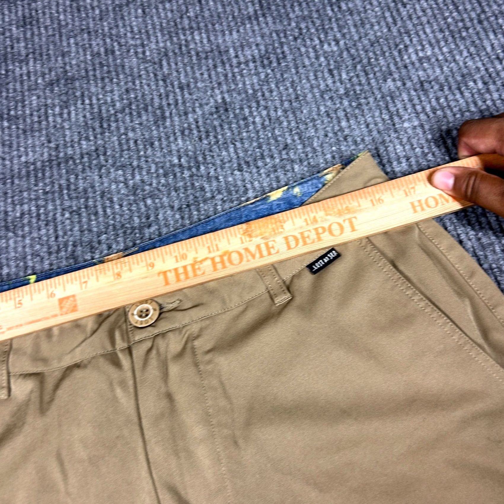 Lost Enterprises Shorts Mens 34 Tan Chino Hybrid At Sea Outdoors in Beige, Men's — image 4 of 6