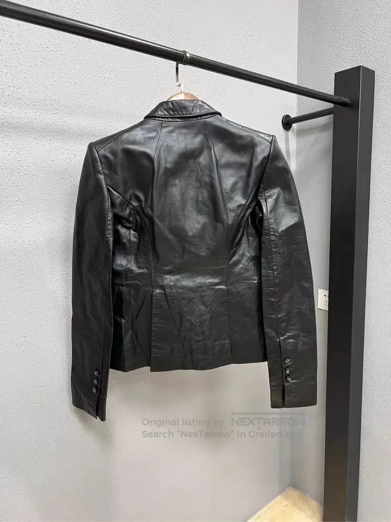 Rick Owens Rick Owens Leather Blazer Jacket for Sale. Size US M / EU 48-50 / 2 - 2 Thumbnail