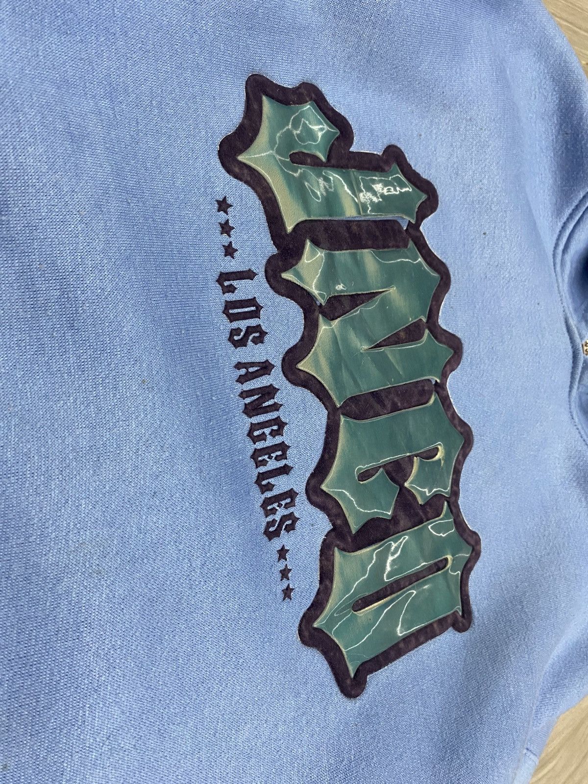 JNCO Vtg Jnco Hoodie Big Logo - Blue Size US M / EU 48-50 / 2 - 7 Thumbnail