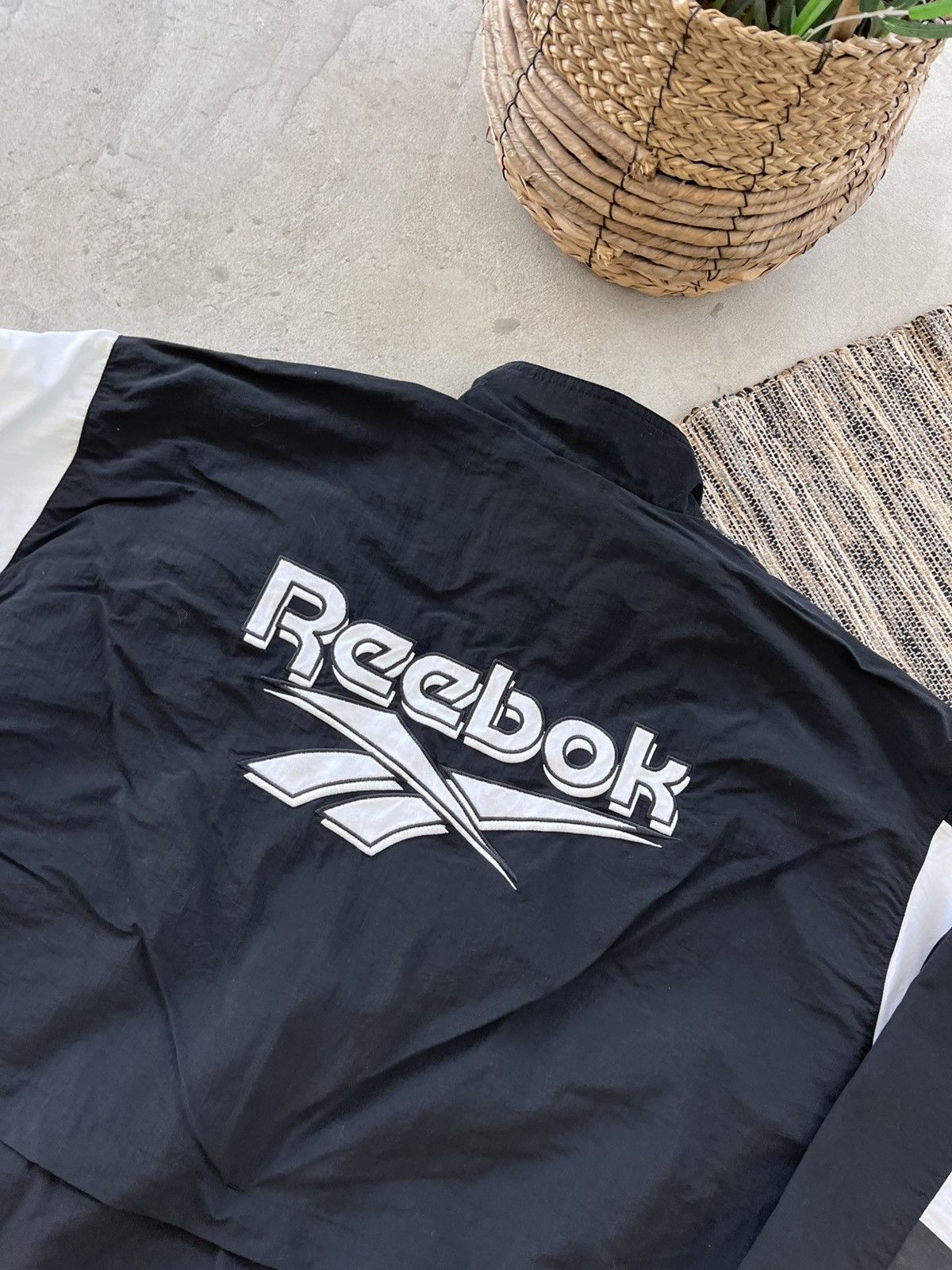 Reebok Reebok Track Jacket Black White Retro logo Sportswear Y2K Size US L / EU 52-54 / 3 - 12 Thumbnail