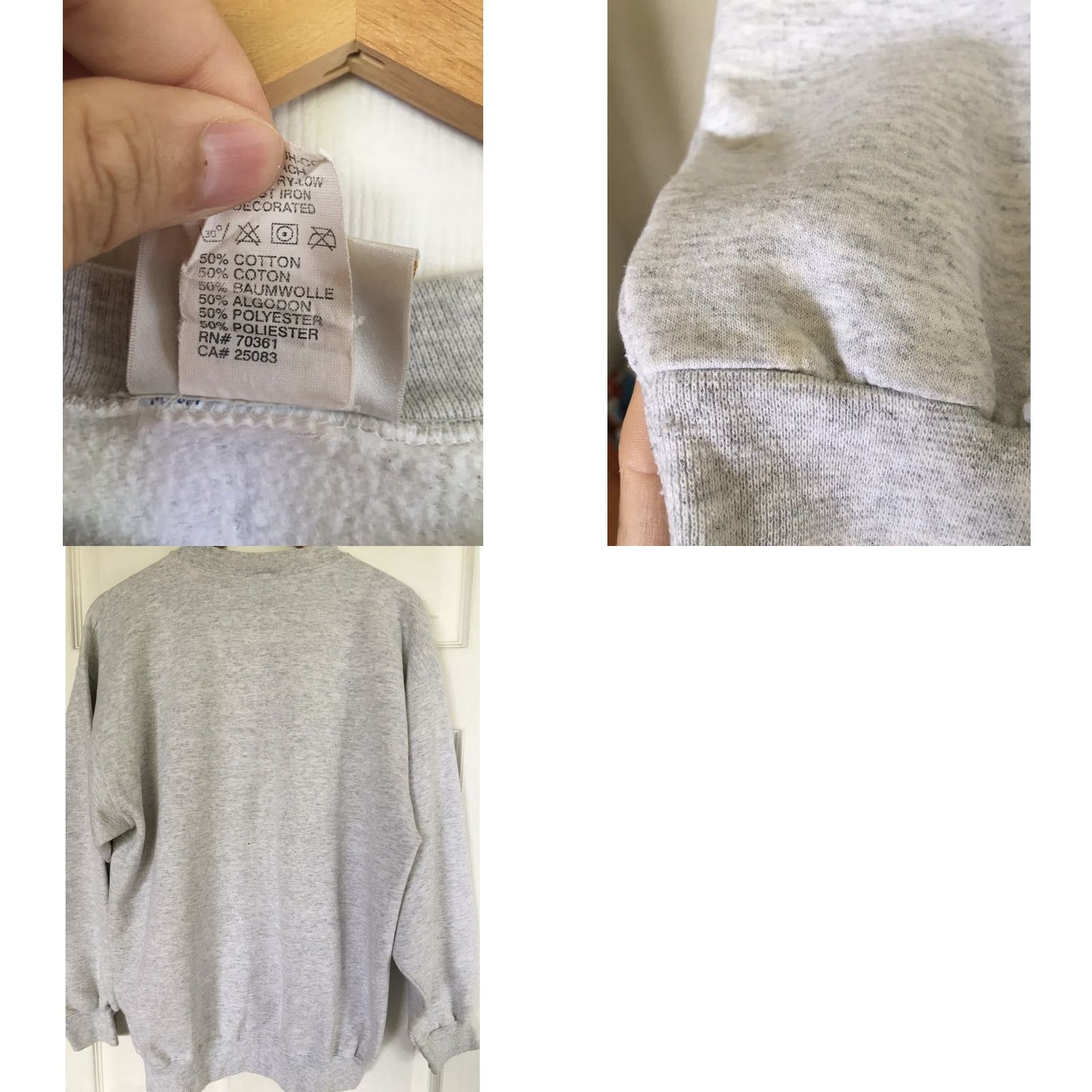 Vintage VINTAGE 90s Universal Woody Woodpecker Crewneck Sweatshirt L Gray Men Size L Size Large USA Made Mens Pullover University Theme Size US L / EU 52-54 / 3 - 8 Thumbnail