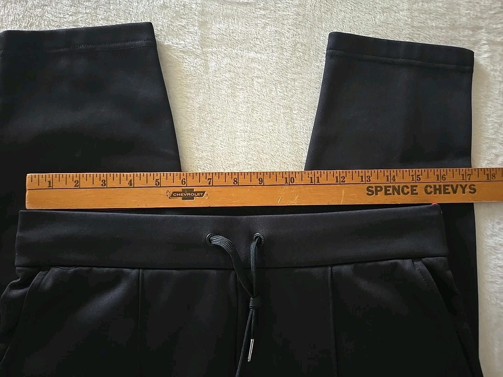 Armani Exchange Armani Exchange Mens S Jogger Pants 30x28 Black Athletic New Size US 30 / EU 46 - 7 Thumbnail