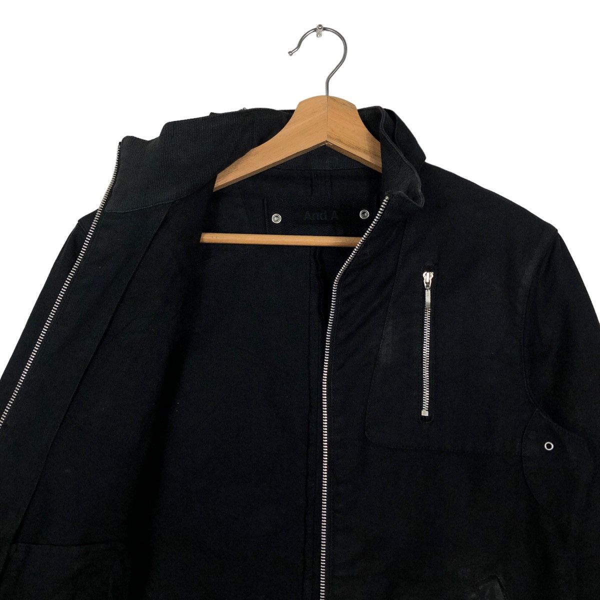 Japanese Brand 🔥90’s Iconic Black Wool Bomber Jacket And A Issey Miyake Size US S / EU 44-46 / 1 - 9 Thumbnail