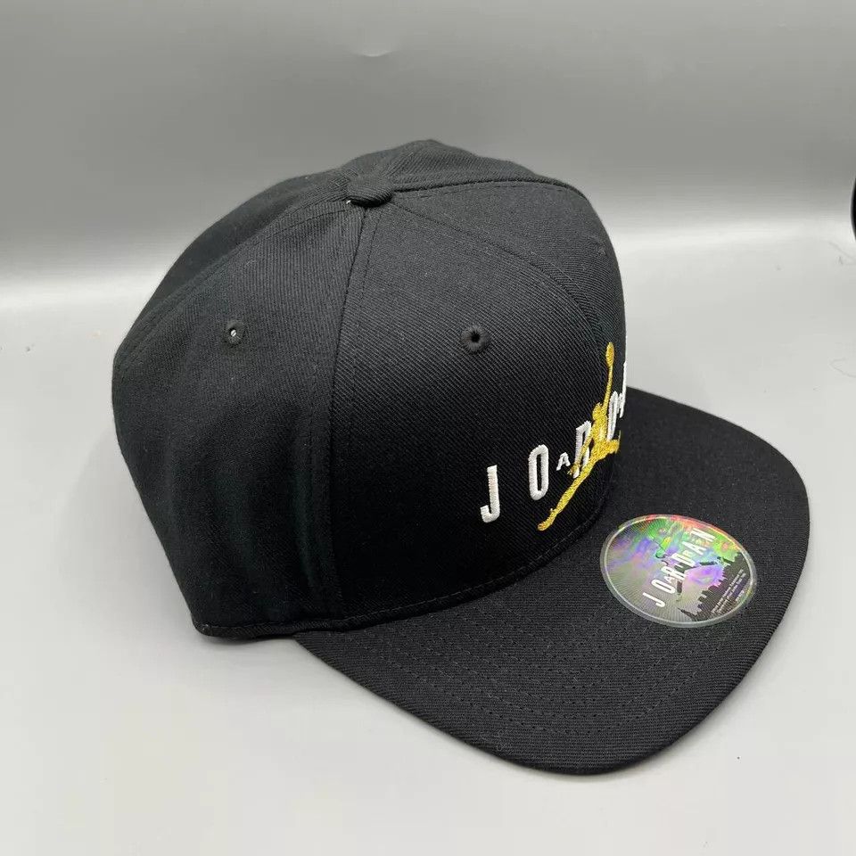 Jordan Brand Air Jordan Hat Men Embroidered Logo Jumpman Snap Back Cap Size ONE SIZE - 3 Thumbnail