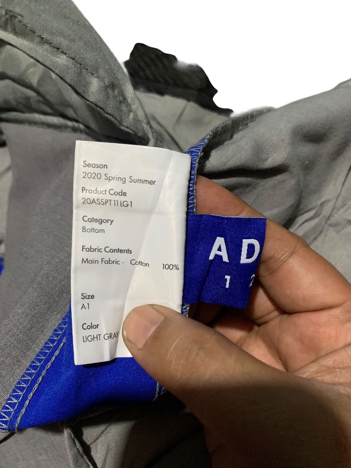 Ader Error Ader Error side Taped baggy pants trouser Size US 30 / EU 46 - 12 Thumbnail