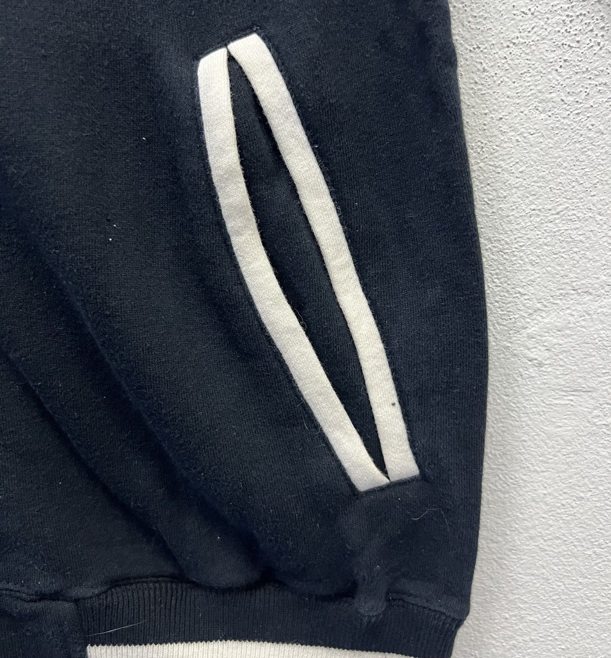 Beams Plus BEAMS x Danklows Varsity Jacket Black/White Cotton Zip-Up Size US S / EU 44-46 / 1 - 6 Thumbnail
