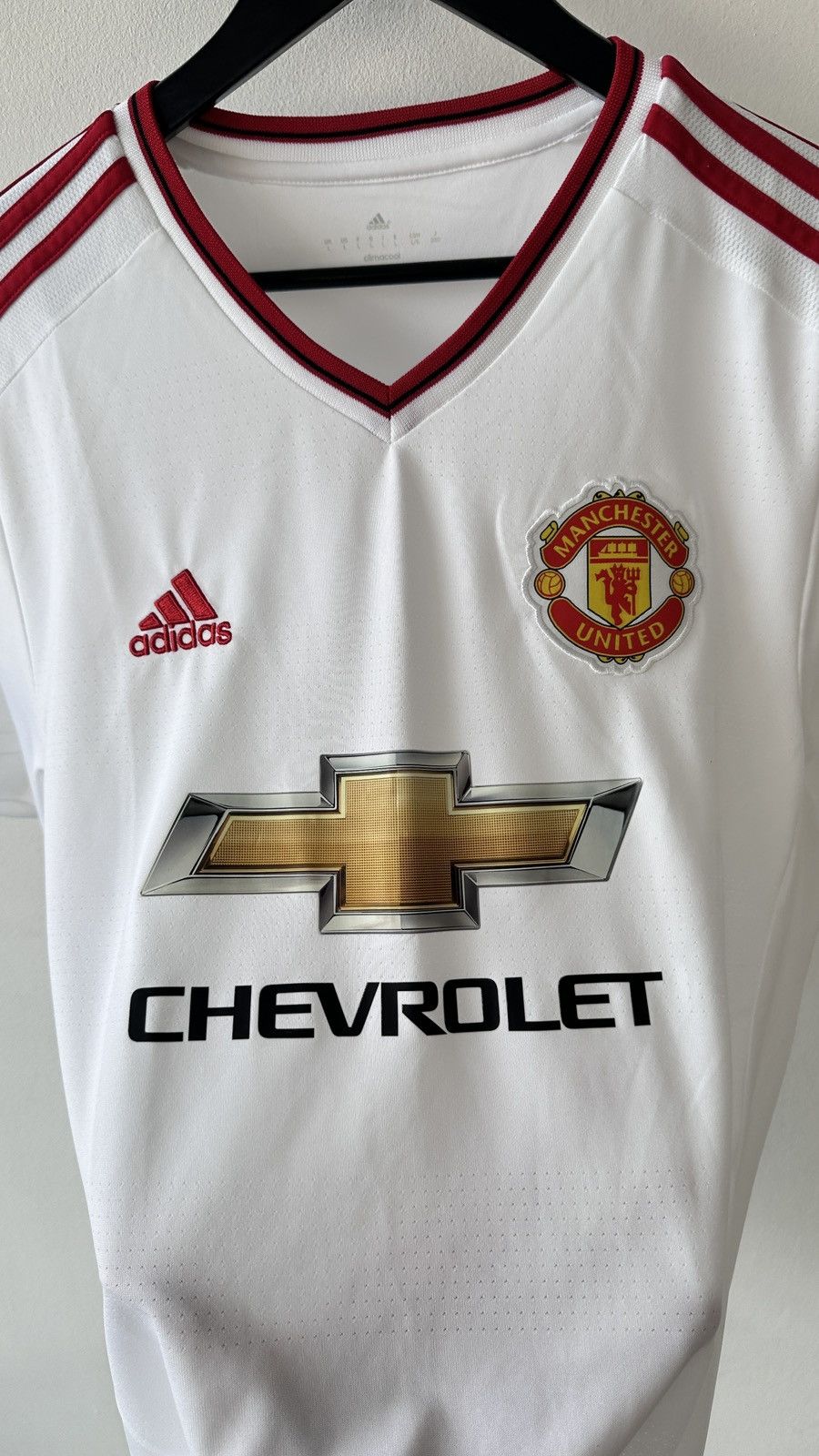Adidas Manchester United Away Football Shirt 2015-16 Adidas Jersey Size US L / EU 52-54 / 3 - 6 Thumbnail