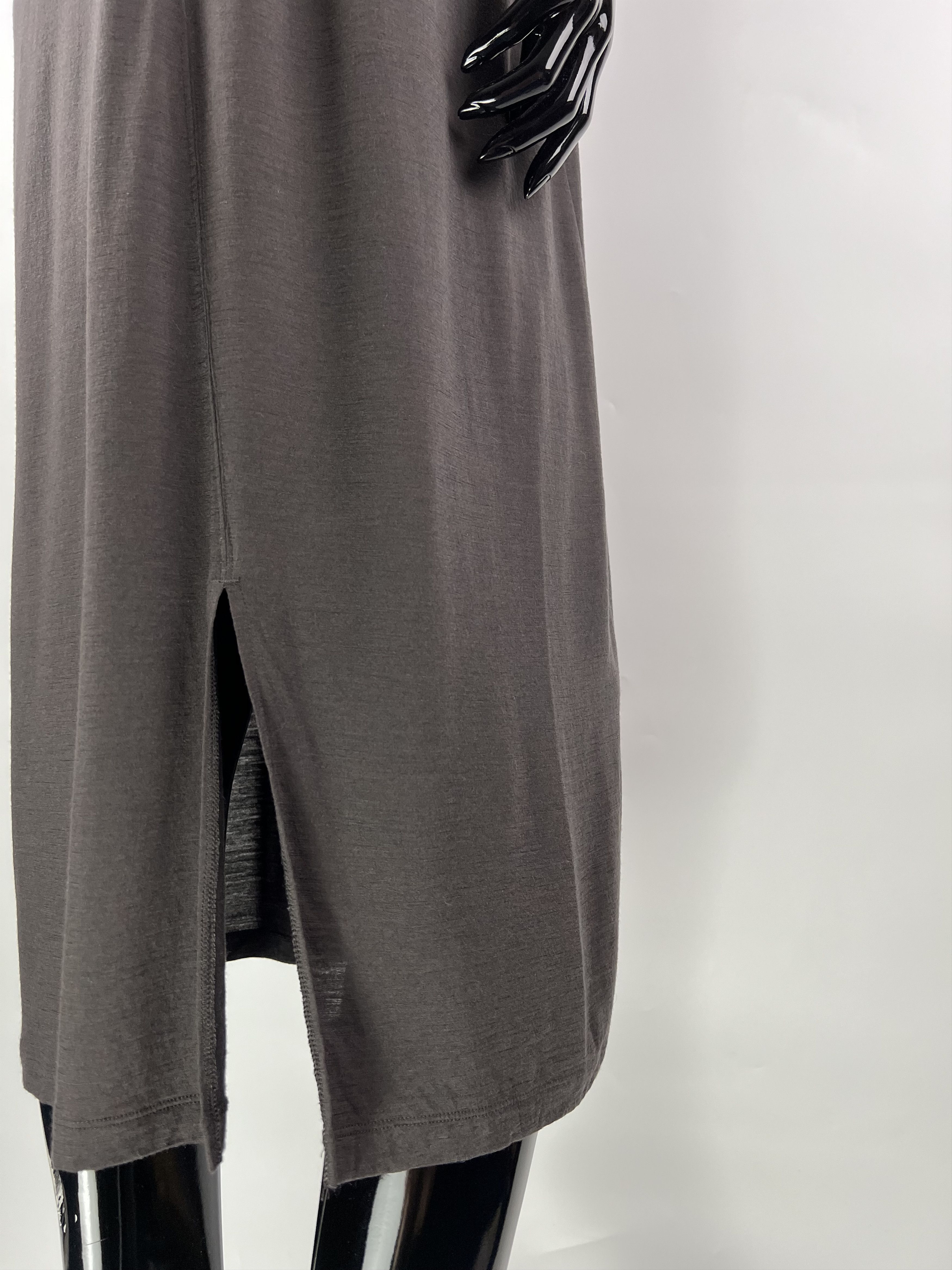 Icebreaker Icebreaker Brown Wool Short Sleeve Midi Dress Size S Size S / US 4 / IT 40 - 4 Thumbnail