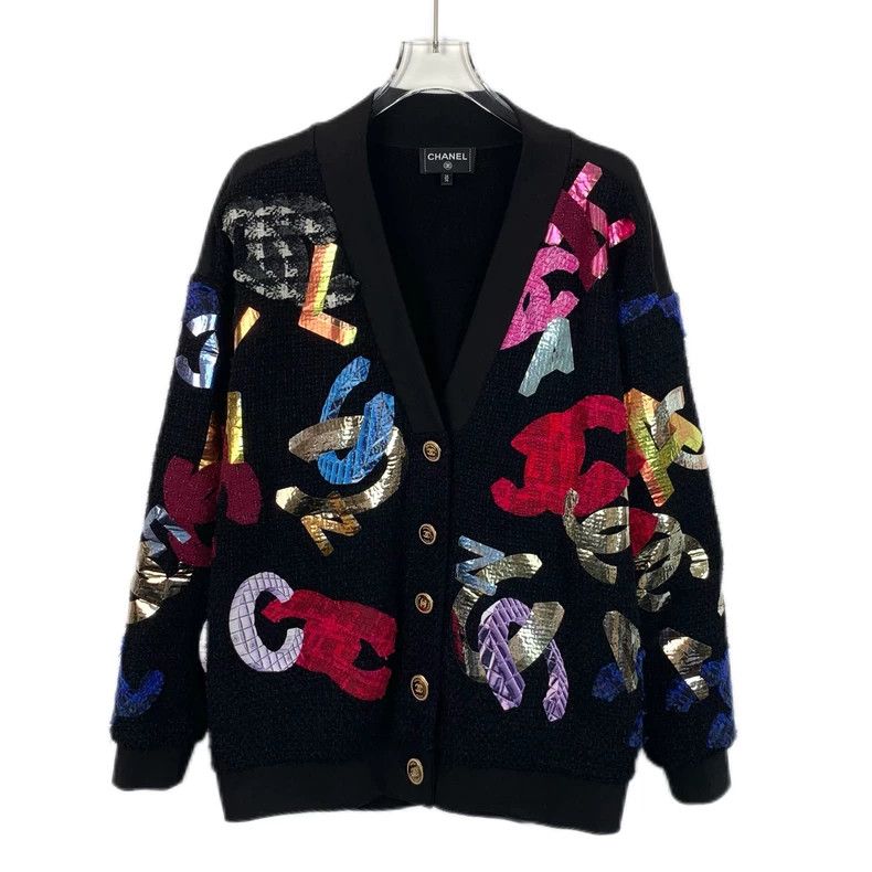 Chanel ChanelHigh-end handicraft workshop color-matched Logo lette Size XXS / US 00 / IT 34 - 1 Thumbnail