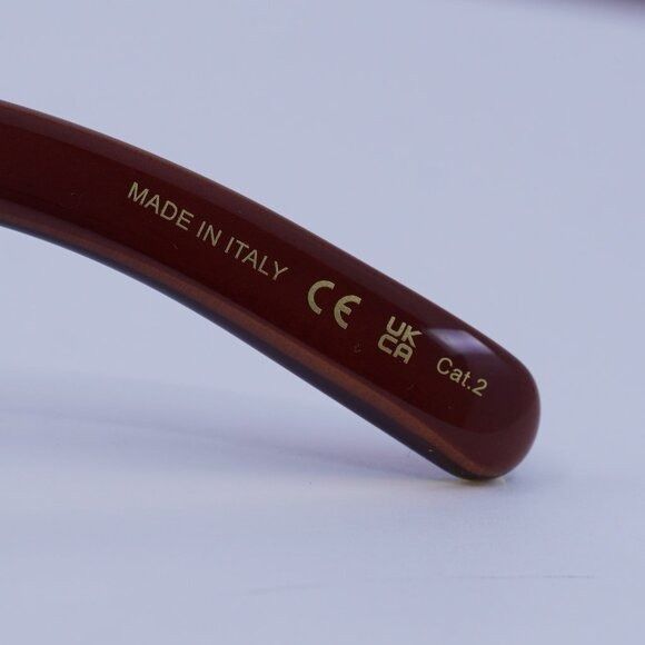 Gucci Gucci GG1723S 002 Sunglasses Transparent Brown Square Frame Size ONE SIZE - 9 Thumbnail