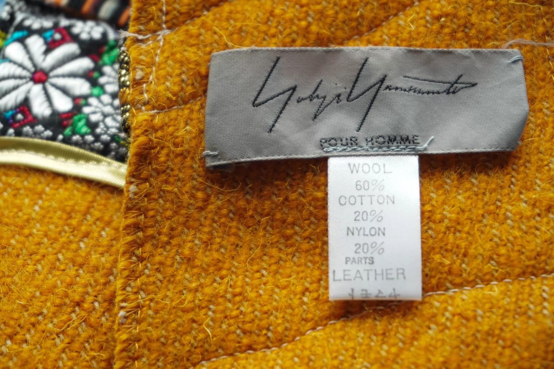 Yohji Yamamoto Yohji Yamamoto 1995AW Rokumeikan Runway Tie Size ONE SIZE - 8 Thumbnail
