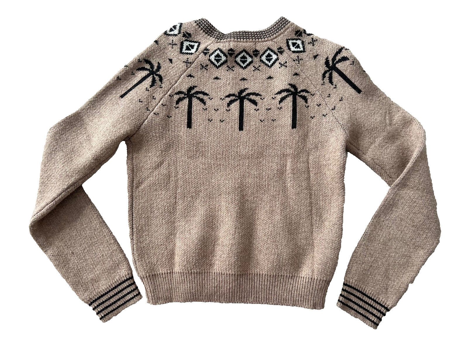 Marine Layer Marine Layer Archive Avalon Fair Isle Sweater Oatmeal Size XS / US 0-2 / IT 36-38 - 5 Thumbnail