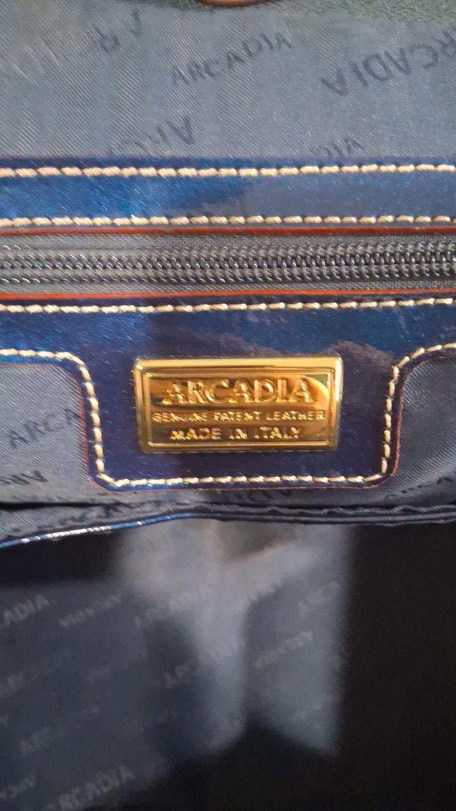 Other Arcadia Patent Leather Embossed Satchel – Made in Italy Size ONE SIZE - 5 Thumbnail