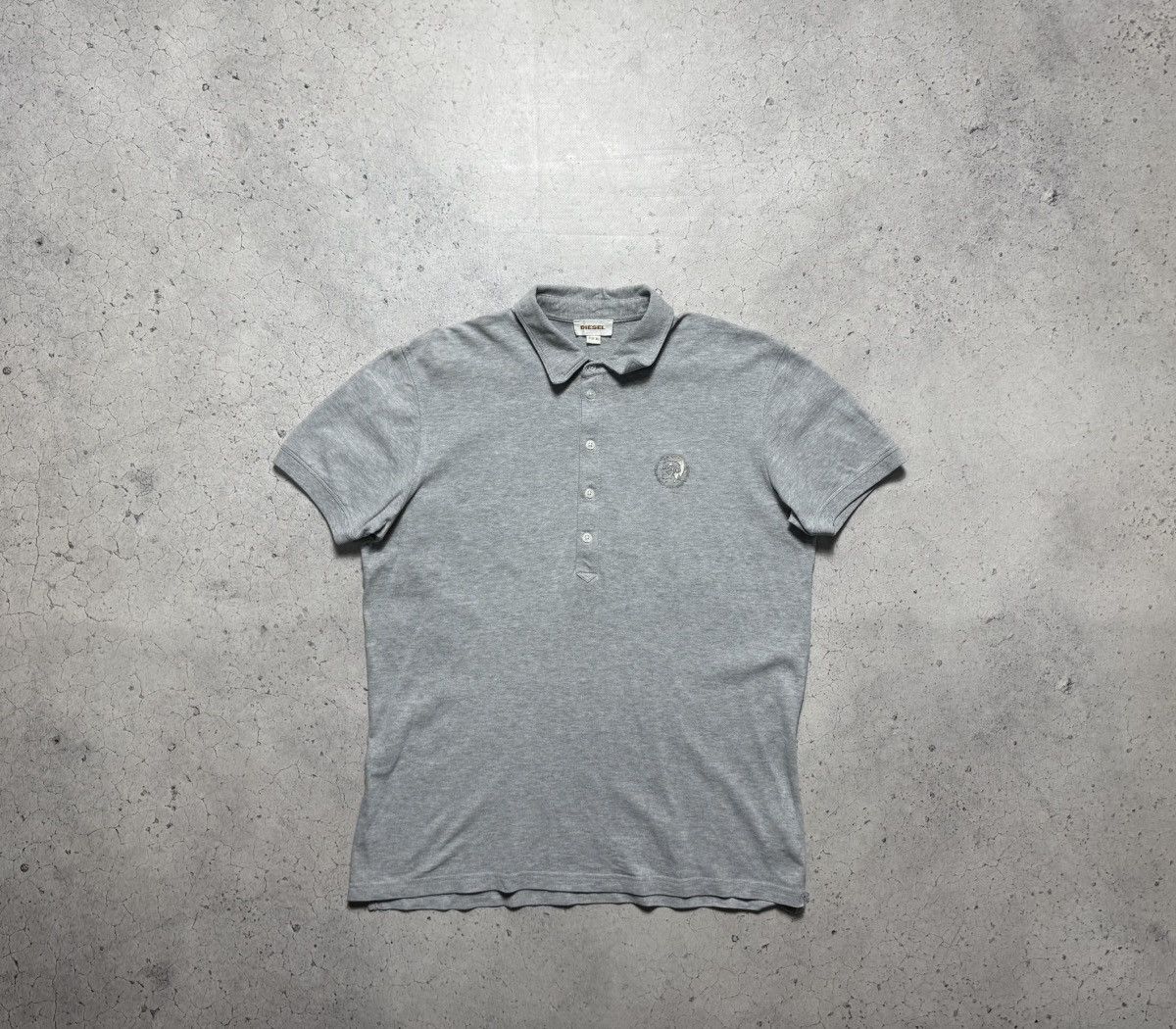 Diesel Diesel Industry Polo Shirt Grey Size XL Size US XL / EU 56 / 4 - 1 Thumbnail