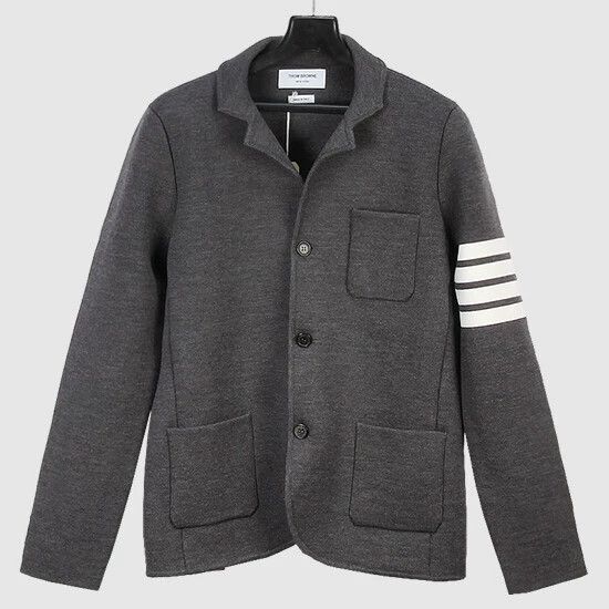 Thom Browne Thom Browne Wool knit jacket Size US S / EU 44-46 / 1 - 1 Thumbnail
