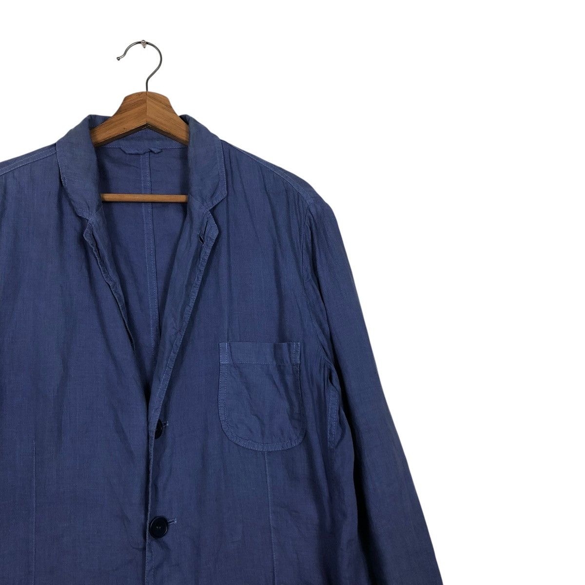 Aspesi 🔥VINTAGE CHORE JACKET RICH BLUE ASPESI MADE IN BULGARIA Size US L / EU 52-54 / 3 - 8 Thumbnail