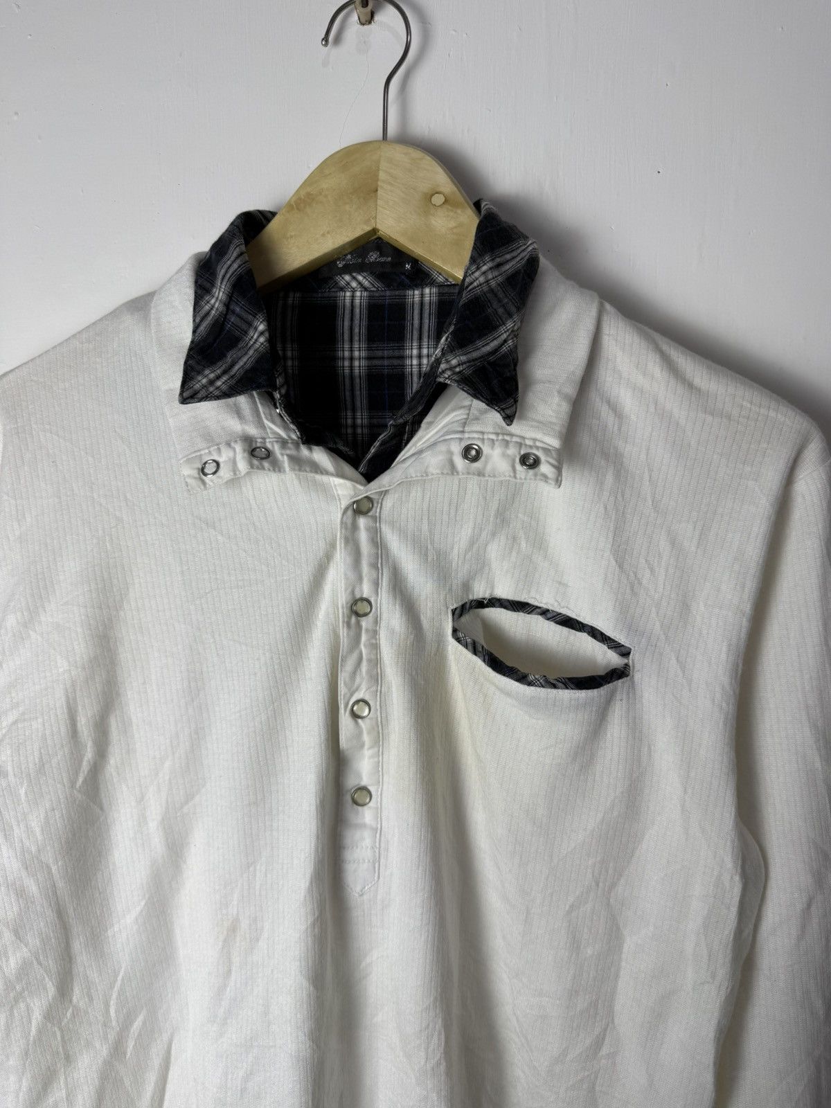 Hysteric Glamour Nota bene double layer button shirt Size US M / EU 48-50 / 2 - 5 Thumbnail