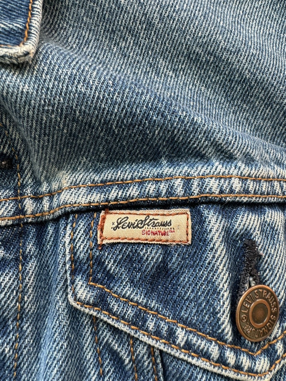 Levi's Levi’s Vintage Women’s Denim Jacket Size M / US 6-8 / IT 42-44 - 4 Thumbnail
